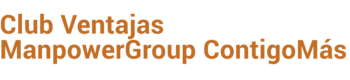Logo del Club Ventajas ManpowerGroup ContigoMás. Ir a la página de inicio.